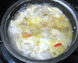 鶏もも肉茄子卵とじ作り方5写真