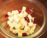 綺麗になれちゃう『お鍋deお芋ご飯』作り方1写真