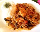 ココナッツミルクのゴロゴロチキンカレー♡作り方10写真
