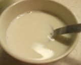 とろける抹茶ラテプリン 栗&みたらし餡作り方5写真