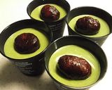 とろける抹茶ラテプリン 栗&みたらし餡作り方8写真