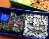 エンダードラゴン&ウィザースケルトン弁当作り方6写真