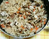 鶏とごぼうの炊き込みご飯~おにぎり仕様作り方7写真