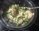 簡単でおいしい、ゴーヤ入り鶏つくね作り方2写真