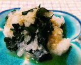 大根おろしとわかめのポン酢かけ作り方3写真