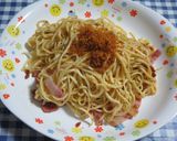 自家製麺のカラスミペペロンチーノ作り方9写真