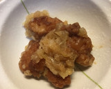 唐揚げの玉ねぎこぶおろしの煮物作り方8写真