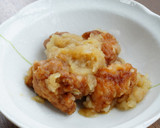 唐揚げの大根こぶおろしの煮物作り方11写真