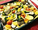 我が家の野菜が美味しい♪ぎゅうぎゅう焼き作り方6写真