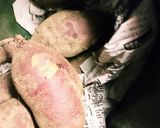 材料3つで簡単!さつまいもの豆乳ぜんざい作り方1写真