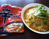 辛ラーメン☆玉子チーズあんかけ作り方4写真