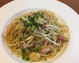 白髪ネギタップリ ペペロンチーノ作り方9写真