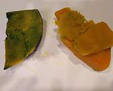 ハロウィン豆腐胡麻クリームサラダ素麺作り方3写真