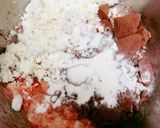 *おからと無花果のココア寒天ケーキ*作り方3写真
