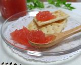 レンジで簡単！憧れのピンク色りんごジャム作り方14写真