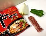 辛ラーメンで辛旨クリームグラタン！作り方1写真
