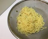 辛ラーメンのコシを楽しむ旨辛つけ麺♪作り方4写真
