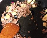 なす味噌担々麺風豆乳辛ラーメン♪作り方2写真