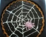 ハロウィンタルト～ピンクスパイダー作り方5写真