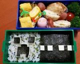 エンダードラゴン&ウィザースケルトン弁当作り方7写真