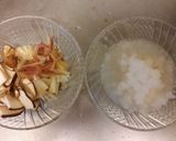 揚げ出し豆腐入り☆こぶおろしつけ汁うどん作り方1写真