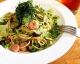 ★キャベツとウインナーの和風パスタ★作り方6写真
