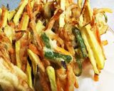 残った天ぷらで簡単！天ぷらの卵とじ丼作り方1写真