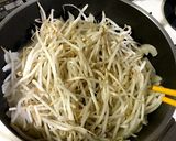 辛ラーメンアレンジ:甘辛ソース焼きそば作り方3写真