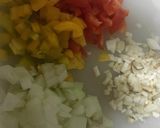野菜、エリンギたっぷりの簡単ドライカレー作り方1写真