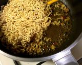 辛ラーメンアレンジ:甘辛ソース焼きそば作り方8写真