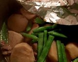 里芋のホクホクで美味しい煮物作り方5写真