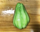 簡単☆ハヤトウリときゅうりの酢漬け作り方2写真