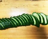 簡単☆ハヤトウリときゅうりの酢漬け作り方5写真