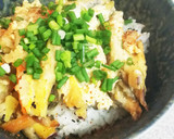 残った天ぷらで簡単！天ぷらの卵とじ丼作り方6写真