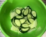 簡単☆ハヤトウリときゅうりの酢漬け作り方6写真