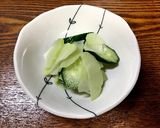 簡単☆ハヤトウリときゅうりの酢漬け作り方7写真