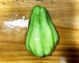 簡単☆ハヤトウリと挽き肉の炒め煮作り方2写真