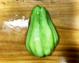 簡単☆ハヤトウリと挽き肉の炒め煮作り方2写真
