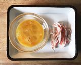 とろ〜り！かにかまと玉子のあんかけうどん作り方1写真