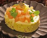 柿と濁り酒のふわっふわロールケーキ作り方43写真