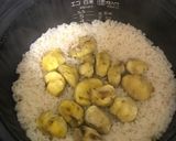 秋の旬！炊飯器で炊くだけ！おいしい栗ご飯作り方3写真
