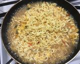 辛ラーメンdeとろ〜りカルボナーラ作り方4写真