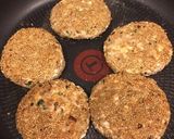 ワンパンで簡単！ゴマ香る豆腐バーグ★作り方8写真