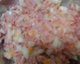 ハンバーグのもとと椎茸ハンバーグ作り方1写真