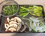 牛肉とアスパラのオイスターソース炒め作り方1写真