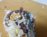 蓮根入り秋刀魚つみれのはさみ揚げ作り方2写真