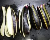 簡単！茄子きのこの肉炒め。ゆず胡椒風味作り方1写真