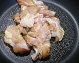 簡単！茄子きのこの肉炒め。ゆず胡椒風味作り方3写真