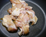 簡単！茄子きのこの肉炒め。ゆず胡椒風味作り方3写真