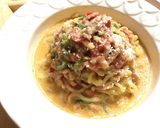 辛ラーメンdeとろ〜りカルボナーラ作り方6写真